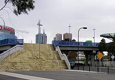 MCG Footbridge and Jolimont Railway works